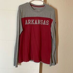 Arkansas Razorback long sleeve Tshirt